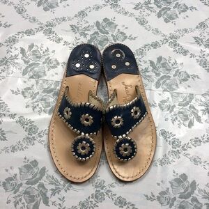 Jack Rogers Sandals navy Sandals sz 5.5